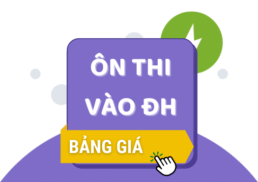 Bảng giá ôn thi vào ĐH